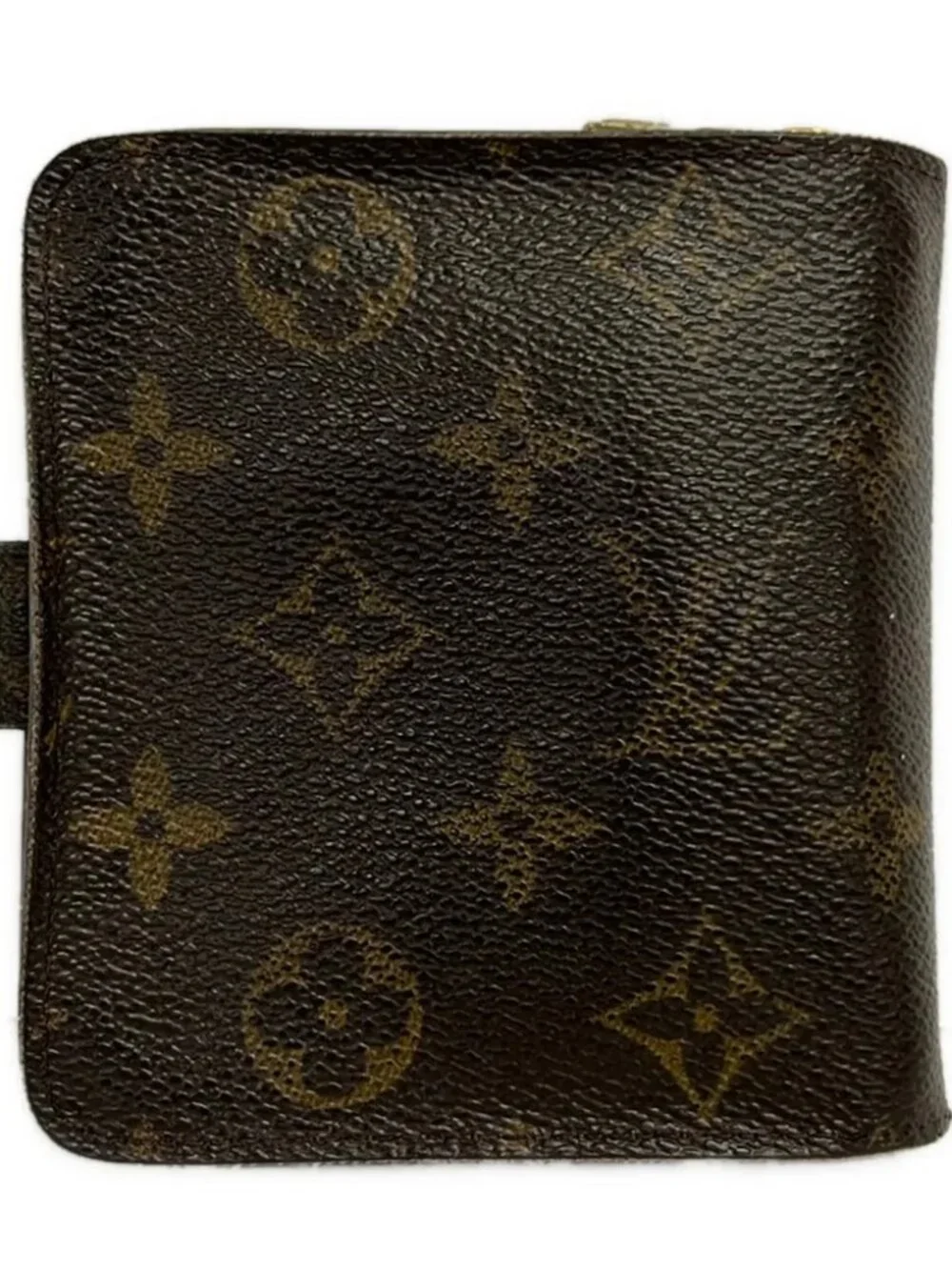 LOUIS VUITTON Compact Zipper Wallet M61667 Monogram MI0041 Bifold Wallet